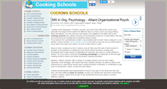 Desktop Screenshot of aboutcookingschools.com